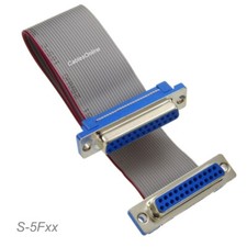 DB25 Female to DB25 Female 25-wire 28AWG Flat Ribbon Cable picture
