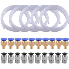 Teflon Tube PTFE Tubing Fittings Connector for 3D Printer 1.75mm picture