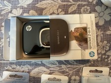 HP Sprocket 100 Portable 2 In 1 Smartphone Printer &Instant Camera &3 paper pks picture