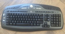 Logitech LX700 Y-RR54 RT7R33 Wireless Keyboard P/N 867513-0100 No Receiver picture