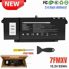 ✅7FMXV Battery For Dell Latitude 5320 7320 7420 7520 9JM71 63Wh Battery picture