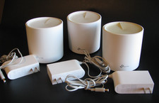 TP-Link Deco X20 AX1800 WiFi 6 Mesh System 3-Pack Tested Power cords / Cables picture