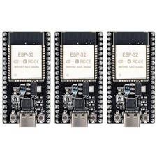 3 Pack ESP32DevKitC32 Development Board ESP32D TypeC WiFi Bluetooth 3PK picture