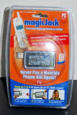 Vintage Original magicJack USB VoIP Phone Jack New Sealed Legacy Collectible picture