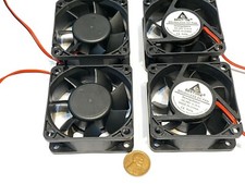 4 pieces  3d Printer 2Pin 6025 DC Fan 24V 6cm 60x60x25mm Motor Cooling C50 picture