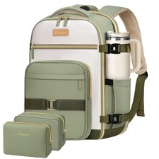 Taygeer Personal Item Backpack for Airlines, 35L Travel Carry on Large, Green picture