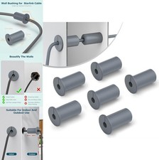 6 Pack Wall Cable Grommets 3/4 Inch Silicone Waterproof Cable Pass Through picture