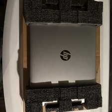 hp probook laptop with box barely used good condition  picture