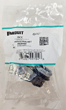 Panduit Industrial Cat 6 RJ45 Shielded Bulkhead Connector with Protective Cap picture
