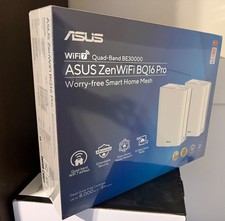 ASUS ZenWiFi BQ16 Pro Quad-band WiFi 7 Mesh Router (2 Pack), up to 8000 sqft picture