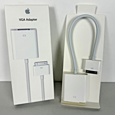 GENUINE OEM APPLE 30-PIN To VGA ADAPTER MC552ZM/B picture