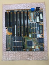 NOS Vintage 80286 AT Computer Motherboard CHIPS F82C235 AMI BIOS ISA ca 1990 RE picture