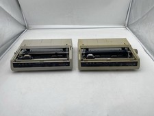 Lot of 2 OKI Microline 186 Printer D22300A USB/Parallel For Parts/Repair picture