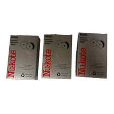 Nu-Kote Universal Calculator Ribbon BR80C three Packs Black Red nylon tape NEW picture