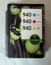 Genuine HP 940 CN065FN140 3-Pack Cyan Magenta Yellow Ink OfficeJet Pro 8000 8500 picture