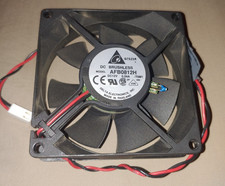 Original DELTA AFB0812H 12V 0.24A 8cm cooling fan W/Built-in Thermister & Grill picture