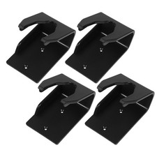 Black Plastic Barcode Scanner Holder Rack Wall Mounted Reusable Bracket Stand picture