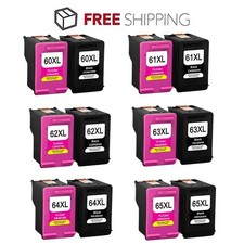 Ink Cartridge Combo Lot Compatible for HP 60XL 61XL 62XL 63XL 65XL picture