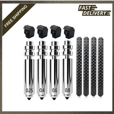 4 Pack 0.25 0.4 0.6 0.8mm Nozzles All Metal Hardened Steel Compatible with Kobra picture