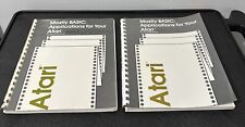 Mostly BASIC: Applications For Your Atari Book 1 & 2 for 400 800 1200 1400 XL XE picture