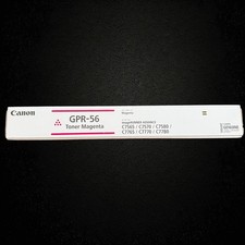 Genuine Canon GPR-56 Magenta Toner Cartridge OEM 1000C003AA New Sealed C7565 C77 picture