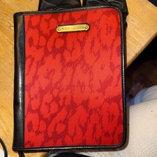 Betsey Johnson Ipad Portfolio Red/Black Tablet Cover picture
