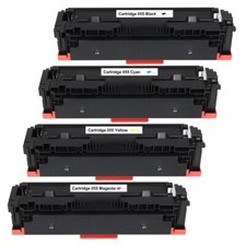 4PK BK/C/M/Y Toner For Canon  055  Color Laser Pro ImageCLASS MF742Cdw  LBP663CD picture