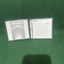 PANASONIC DVD-R FOR DVD CAMCORDERS 30 MIN 1.4 GB  Not Sealed Lot of 2 picture