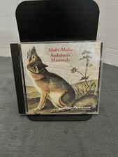 Multi-Media Audubon's Mammals CMC ReSearch DiscPassage VTG 1990 CD-ROM Rare picture