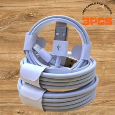 1/3Pcs USB Fast Charger Cable For iPhone 14 13 12 11 8 7 6 XR iPad Charging Cord picture