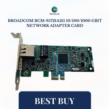 Broadcom BCM-95721A211 10/100/1000 Gbit Network Adapter Card picture