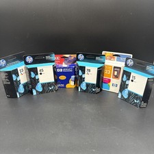 Lot of 6 New Old Stock HP Assorted EXPIRED Ink Cartridges | See Photos picture