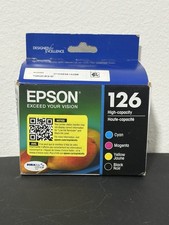 Epson 126 T126120-BCS Black/Cyan/Magenta/Yellow Ink Cartridges picture