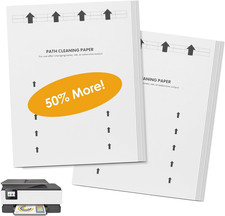 15-Pack Letter Size Printer Cleaning Sheets for Laser and Inkjet Copier Fax picture