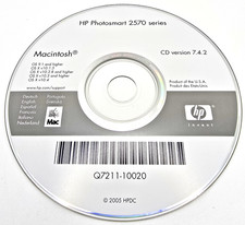 HP Photosmart 2570 Series Printer Driver Install Disc Macintosh Mac CD 7.4.2 picture