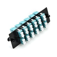 Panduit FAP12WAQDLCZ Compatible 12 LC Duplex OM3 OM4 Fiber Adapter Panel-987 picture