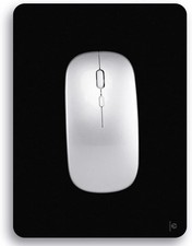 Audimi Small Mouse Pad 6 x 8 Inch, Mini Thick for Laptop Black picture