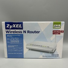Centurylink Zyxel NBG-416N Wireless N-lite Home Router 150mbps 2.4ghz picture