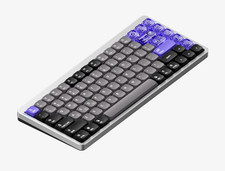KEYCAPS ONLY NuPhy Air75 HE KEYCAPS ONLY Black Gray Purple White Keycaps picture