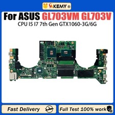For ASUS ROG Strix GL703VM DABKNMB1AA0 GL703V I5 I7 GTX1060 Notebook Motherboard picture