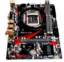JGINYUE B85M-VH PLUS LGA1150 M-ATX DDR3 Motherboard | For Parts picture