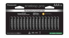 Eneloop Panasonic BK-4HCCA16FA pro AAA High Capacity Ni-MH Pre-Charged Rechar... picture