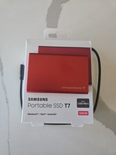 SAMSUNG T7 Portable SSD 500GB External Solid State Drive USB 3.2 Gen 2 MU-PC500 picture