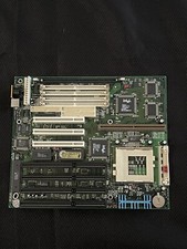 Pentium Motherboard Socket7  PCchips V1.8 M520 PT-7502 430VX 4 ISA 437VX VX  picture
