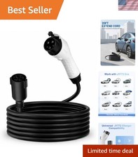 J1772 Extension Cable, 32A 21FT EV Charger Extension Cord Compatible with All... picture