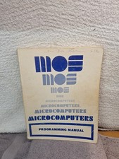 Vintage 1976 MOS Technology MCS6500 Microcomputer Programming Manual 6500-50A picture