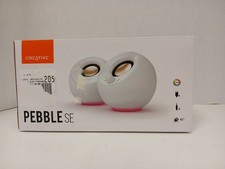 Creative Pebble SE USB-C Desktop Speakers, White picture