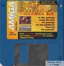 Amiga Format Coverdisk 90A, Art Effect 1.1, Commodore Amiga - Floppy Disk picture
