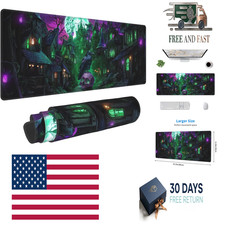 Halloween Mouse Pad Extended Large Gaming Mouse Pad XL Stitched Edges for Gamer picture
