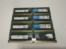 Lot of 4 Micron 32GB DDR4 RDIMM ECC Registered PC4-2666V RAM - NOT WORKING / BAD picture